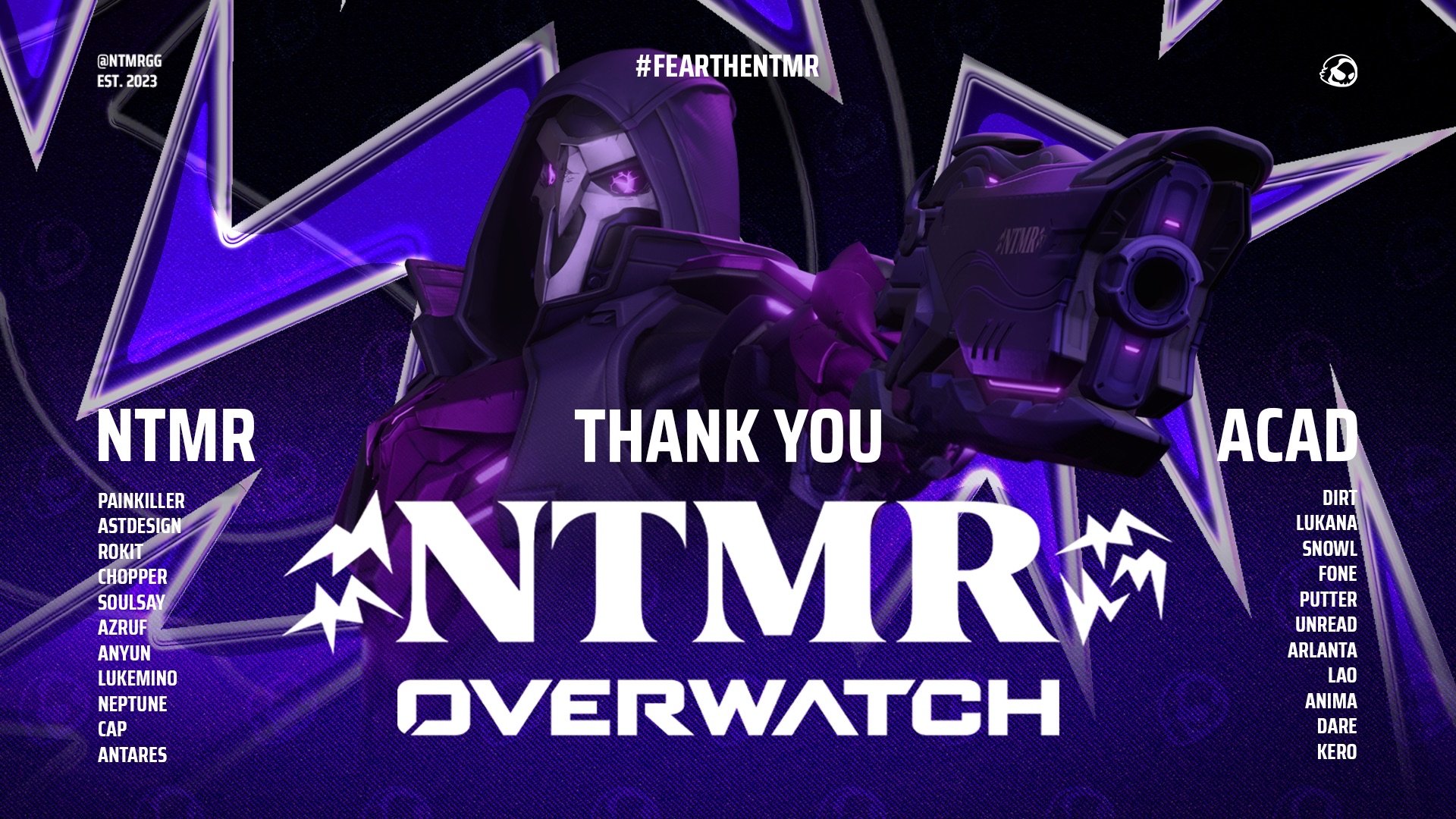 NTMR Overwatch 2 roster